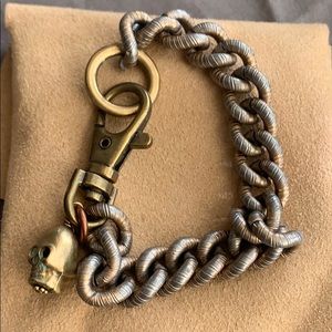 Cool metal skull bracelet